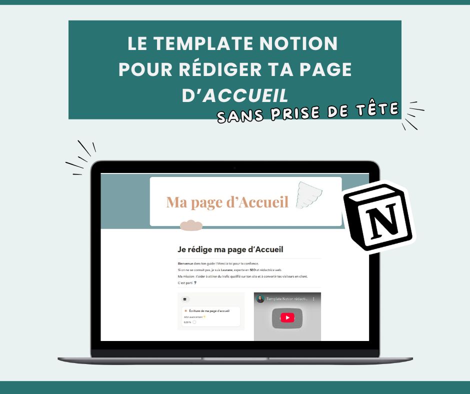 template notion page d'accueil template notion page d'accueil